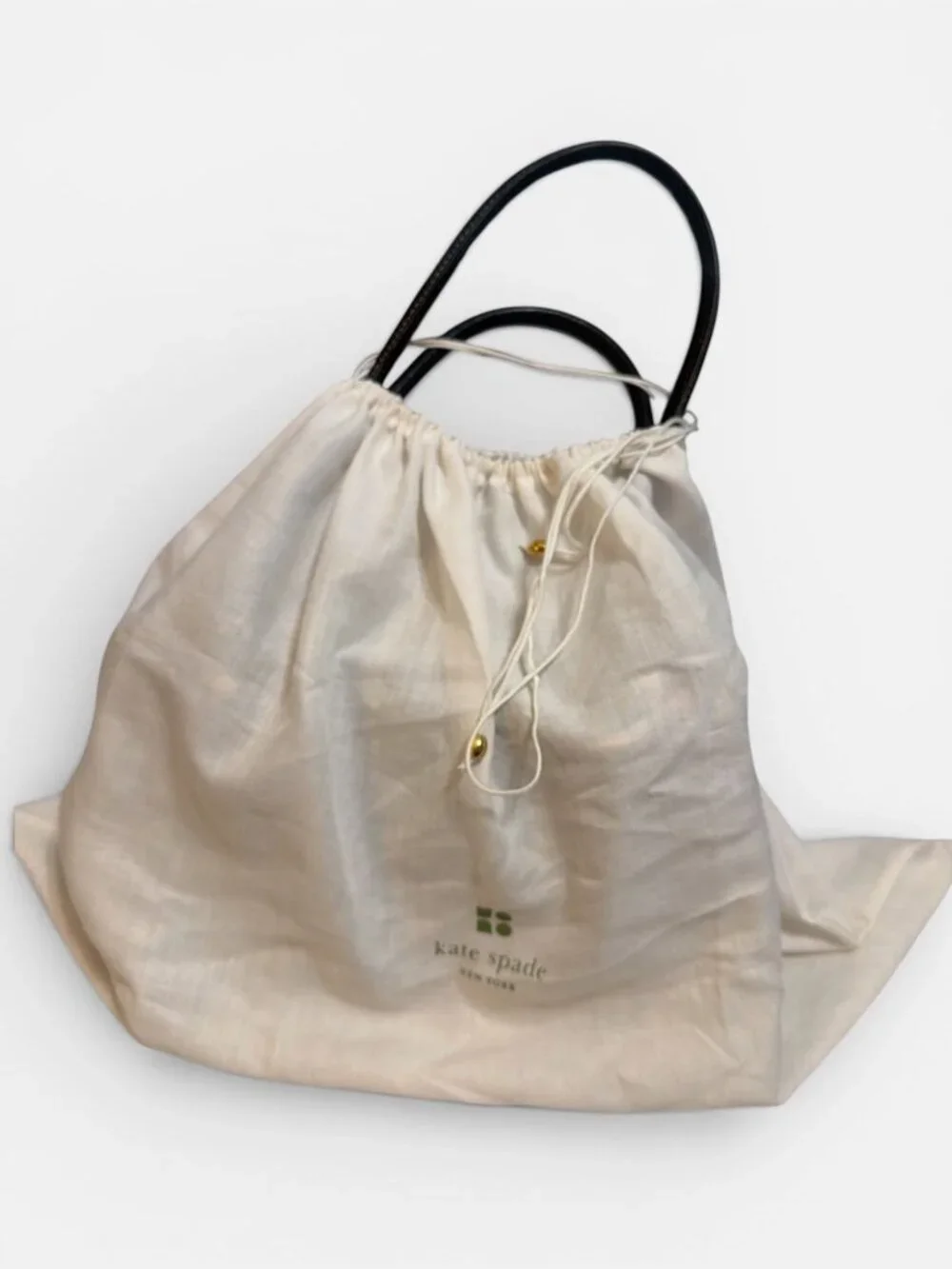 VTG Kate Spade Wellesly Quinn Tote Black Boarskin Textured Leather Shoulder Bag - Picture 9 of 9
